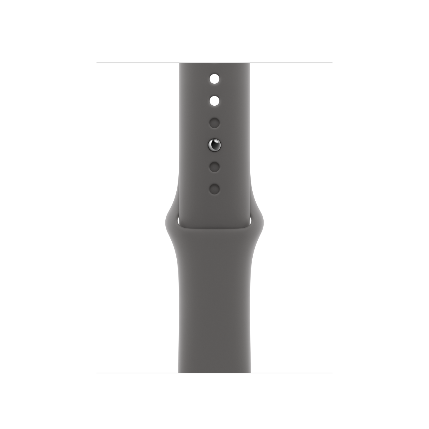 Curea Apple pentru Apple Watch 40mm Sport Band, Stone Gray Sport Band, S/M - iSTYLE RO