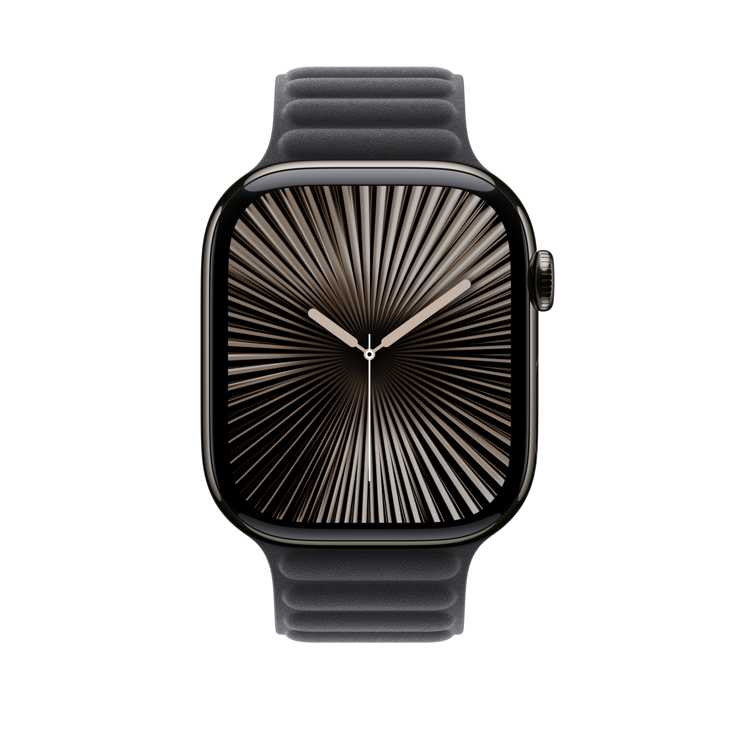Curea Apple pentru Apple Watch 46mm Magnetic Link, Black Magnetic Link, M/L - iSTYLE RO