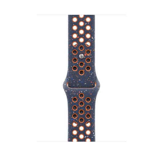 Curea Apple pentru Apple Watch 46mm Nike Sport Band, Blue Flame Nike Sport Band, M/L - iSTYLE RO