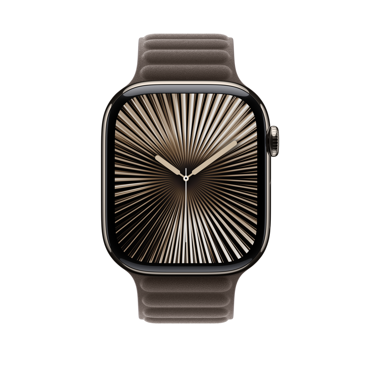 Curea Apple pentru Apple Watch 46mm Magnetic Link, Dark Taupe Magnetic Link, M/L - iSTYLE RO