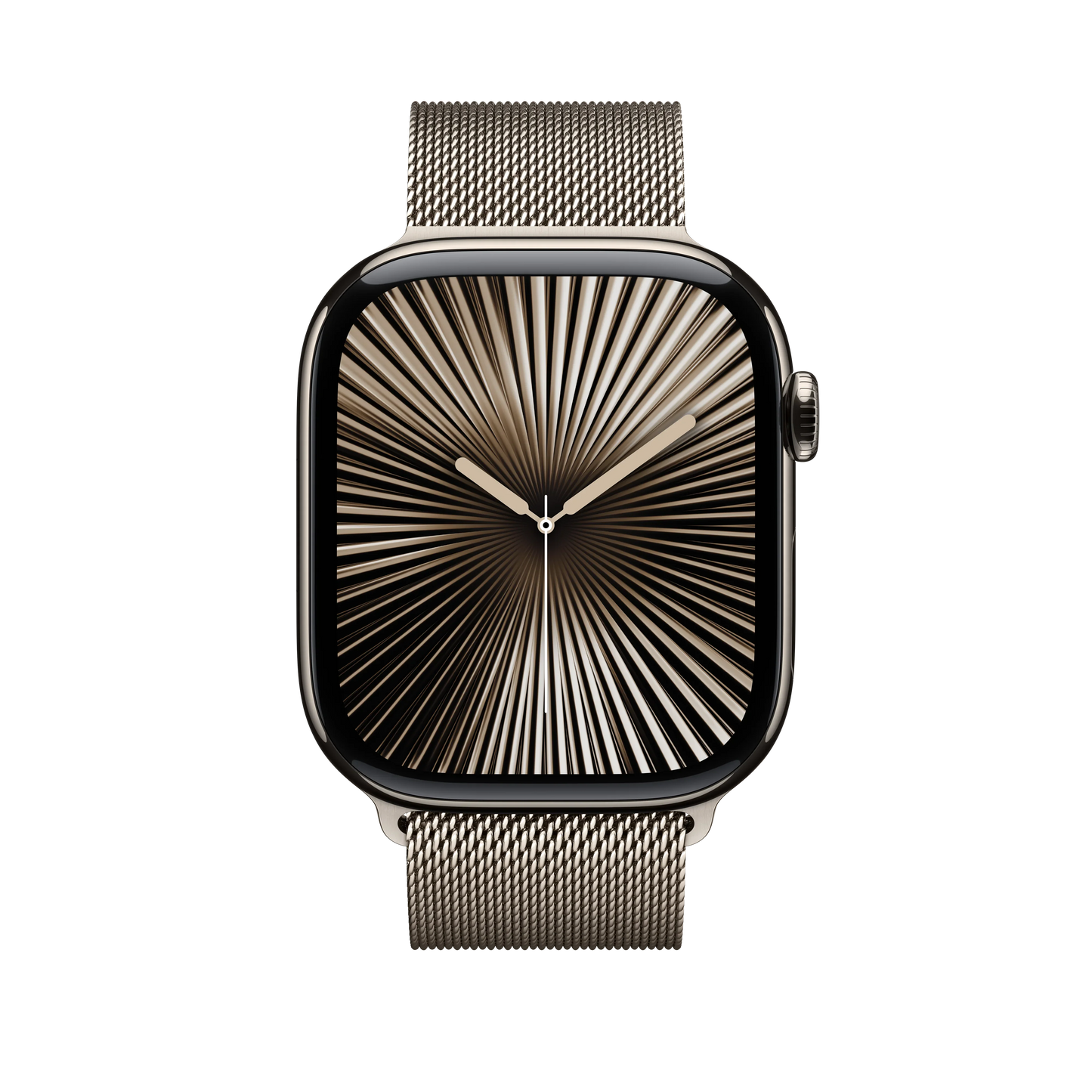 Curea Apple pentru Apple Watch 46mm Milanese Loop, Natural Milanese Loop, M/L - iSTYLE RO