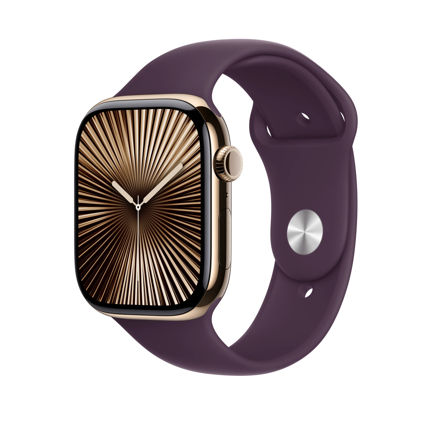 Curea Apple pentru Apple Watch 46mm Sport Band, Plum Sport Band, M/L - iSTYLE RO