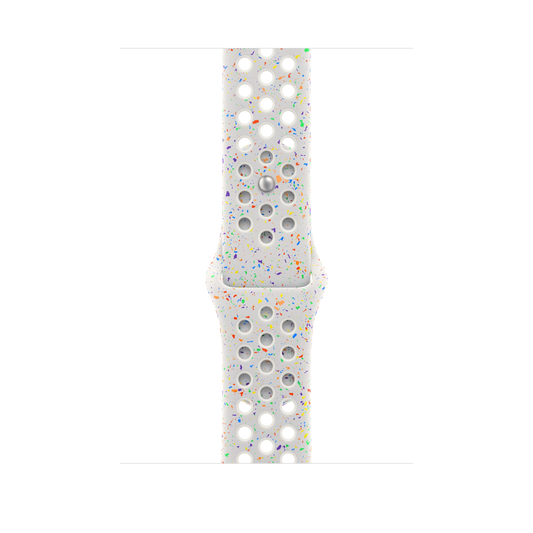 Curea Apple pentru Apple Watch 46mm Nike Sport Band, Pure Platinum Nike Sport Band, M/L - iSTYLE RO