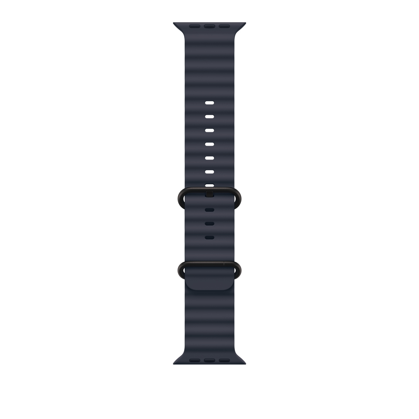 Curea Apple pentru Apple Watch 49mm Navy Ocean Band - Black Titanium Finish - iSTYLE RO