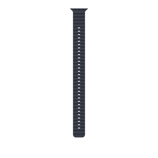 Extensie curea Apple pentru Apple Watch 49mm Navy Ocean Band Extension - Black Titanium Finish - iSTYLE RO