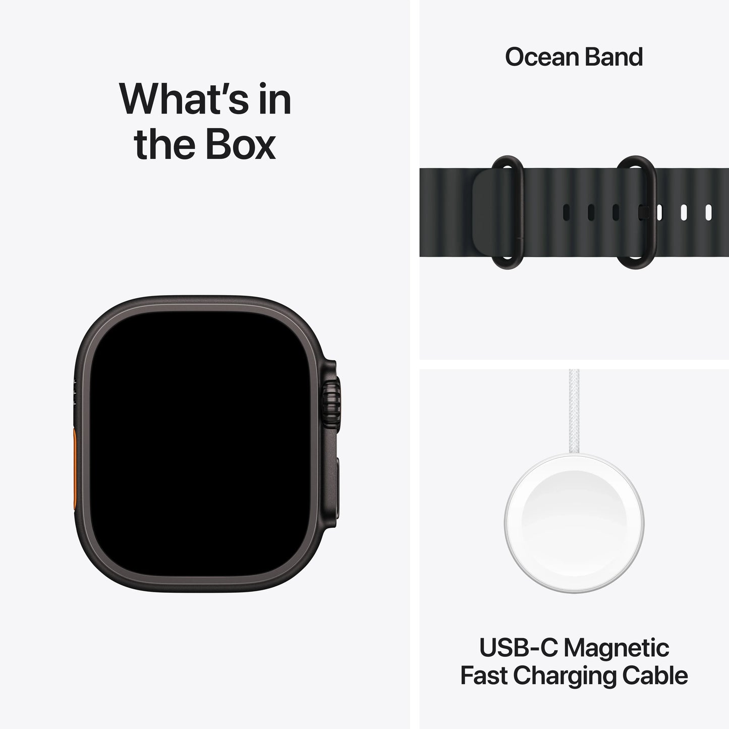 Apple Watch Ultra 2 GPS + Cellular 49mm Black Titanium Case with Black Ocean Band - iSTYLE RO