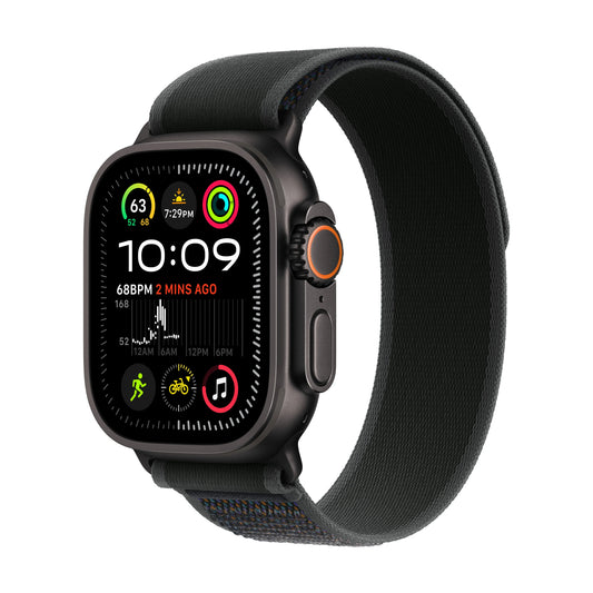 Apple Watch Ultra 2 GPS + Cellular 49mm Black Titanium Case with Black Trail Loop - M/L - iSTYLE RO