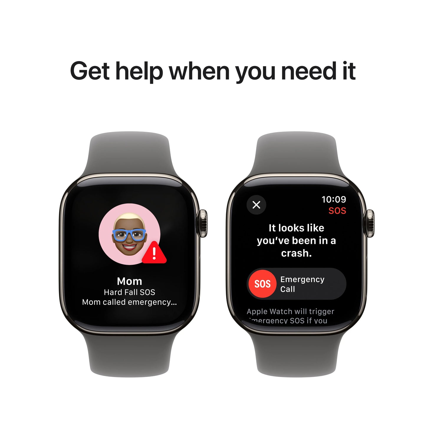 Apple Watch Series 10 GPS + Cellular, 42mm Natural Titanium Case, Stone Grey Sport Band - S/M - iSTYLE RO