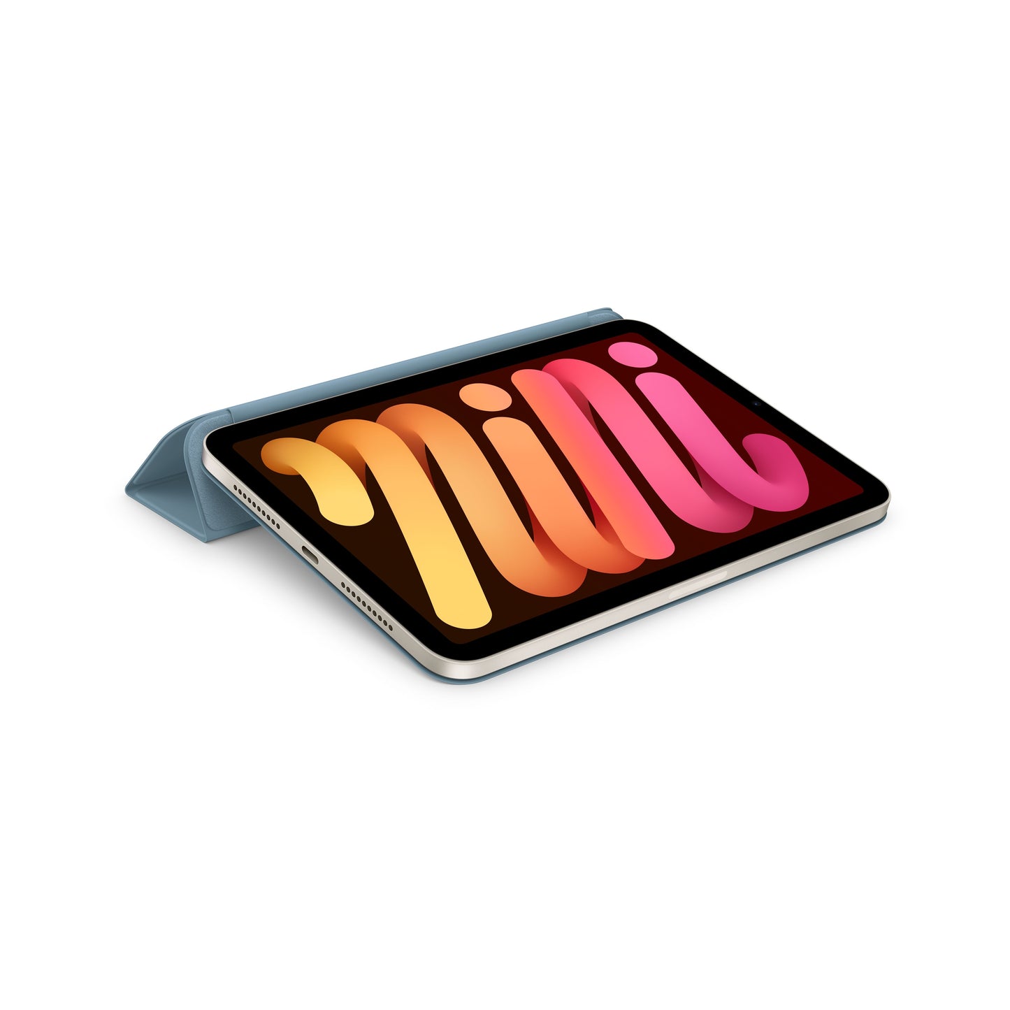 Husa de protectie Apple Smart Folio pentru iPad mini 7, Albastru - iSTYLE RO
