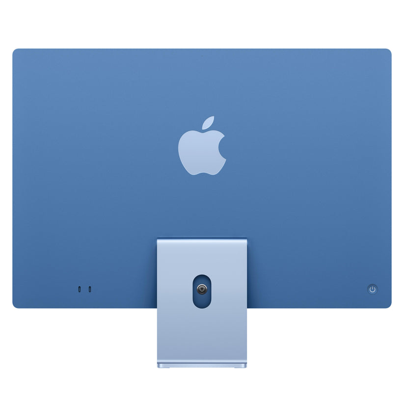iMac 24" cu procesor Apple M4, 24", Retina 4.5K, 8 nuclee CPU si 8 nuclee GPU, 16GB, 256GB SSD, Albastru - iSTYLE RO