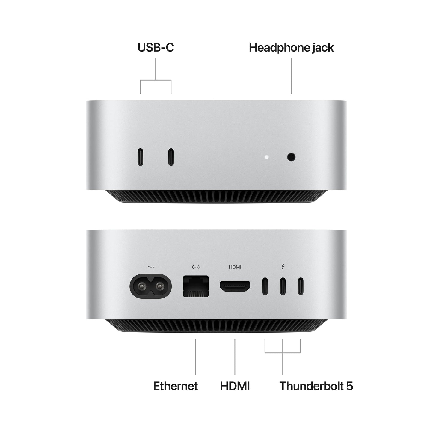 Mac Mini, procesor Apple M4 Pro, 12 nuclee CPU si 16 nuclee GPU, 24GB, 512GB SSD - iSTYLE RO