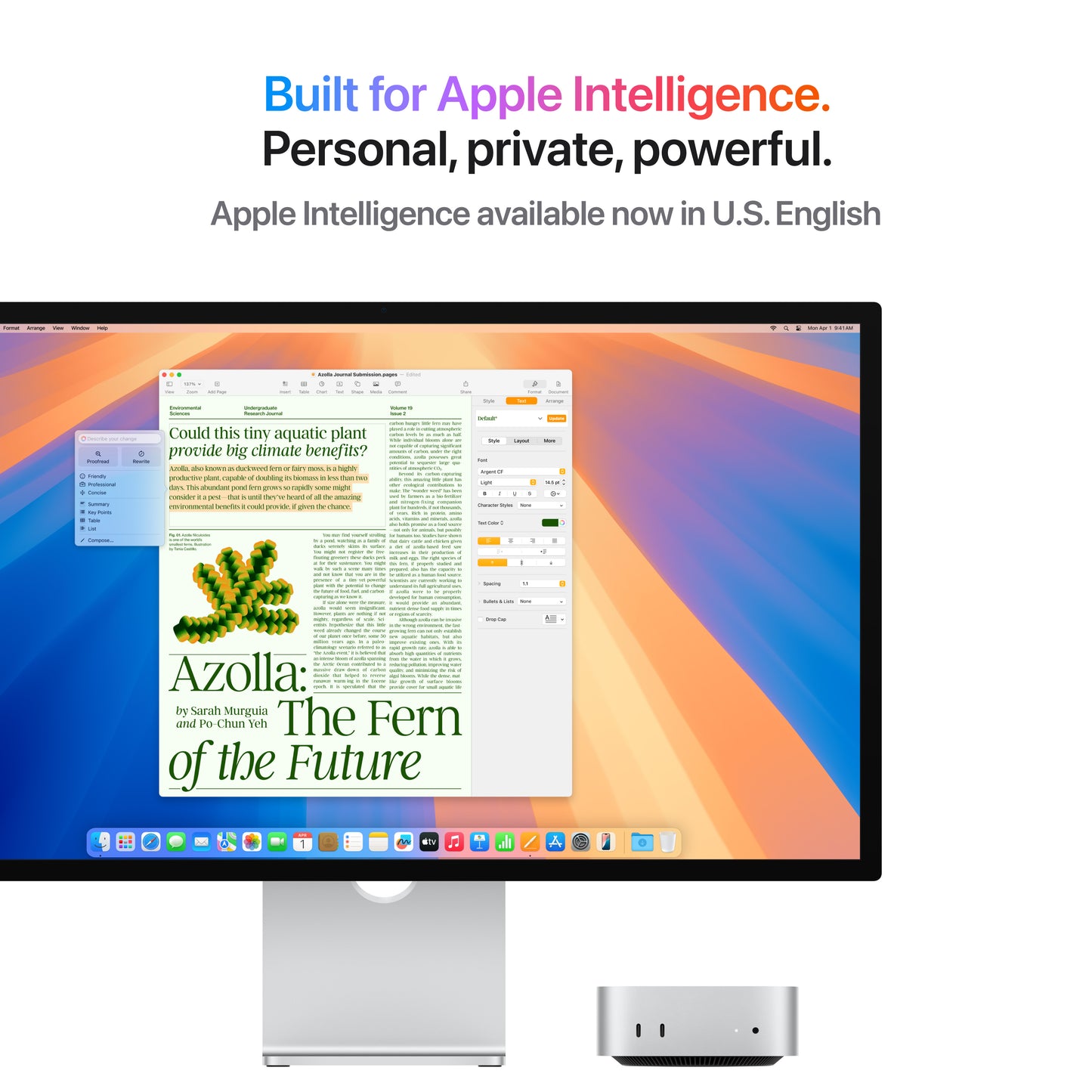 Mac Mini, procesor Apple M4, 10 nuclee CPU si 10 nuclee GPU, 16GB, 256GB SSD - iSTYLE RO