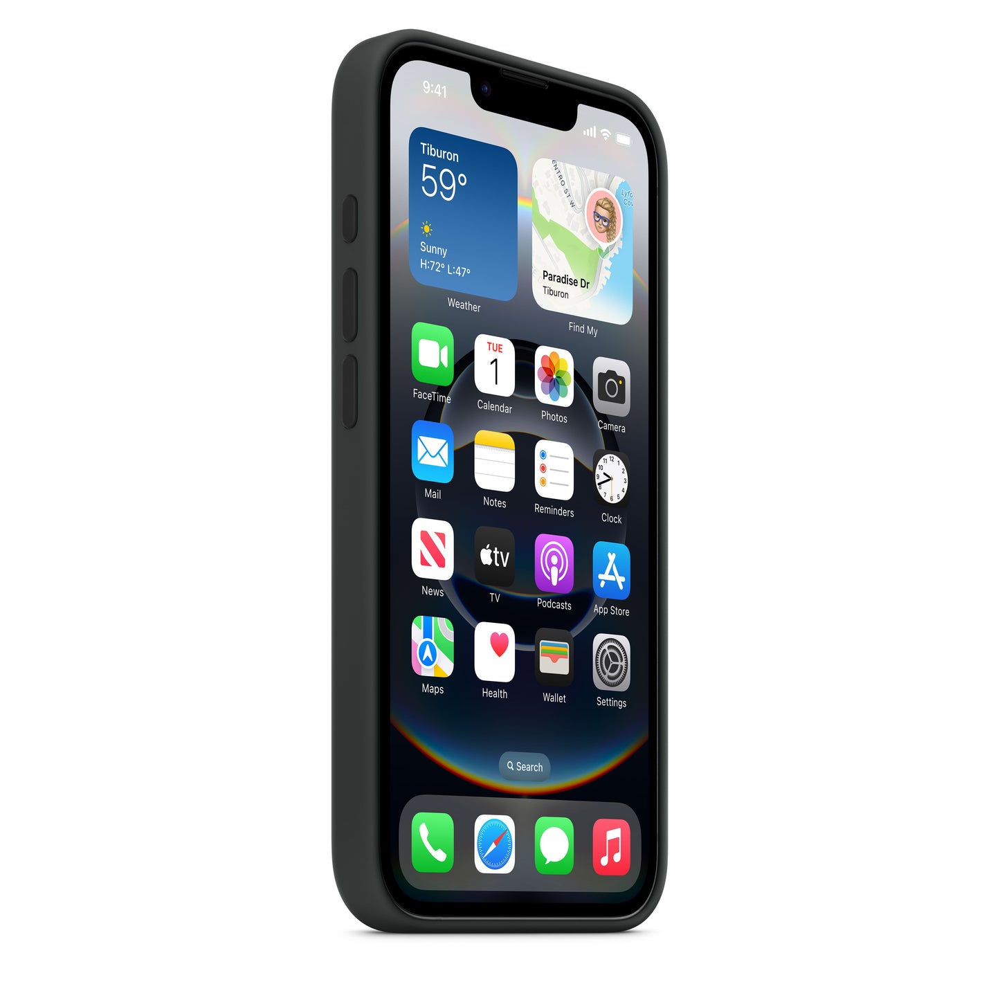 Husa de protectie Apple pentru iPhone 16e, Silicon, Negru - iSTYLE RO