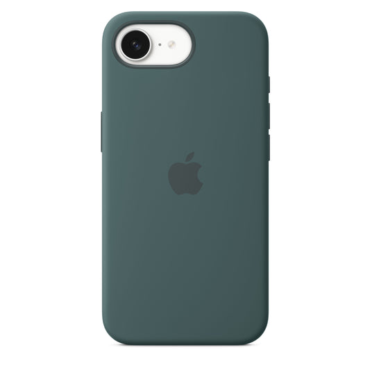 Husa de protectie Apple pentru iPhone 16e, Silicon, Verde - iSTYLE RO