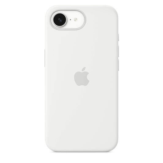 Husa de protectie Apple pentru iPhone 16e, Silicon, Alb - iSTYLE RO