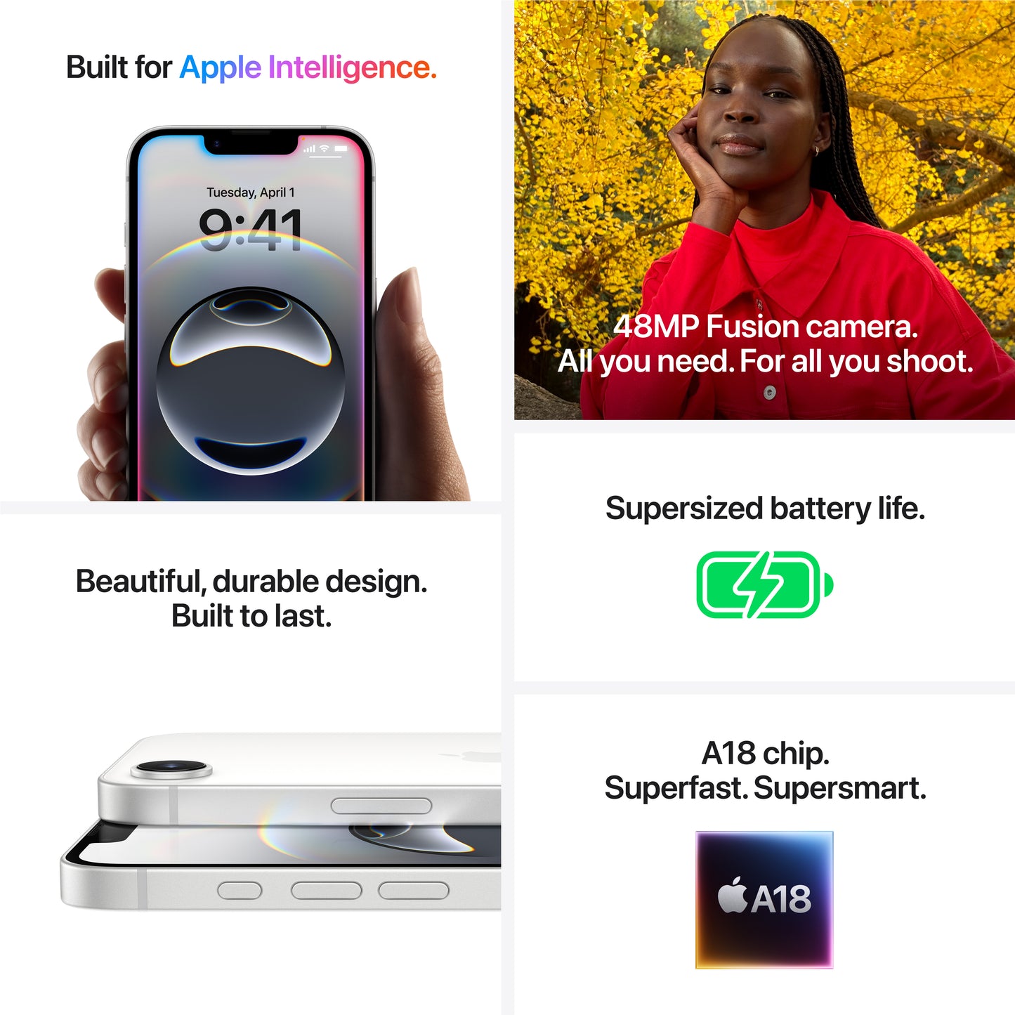 iPhone 16e 128GB Alb - iSTYLE RO