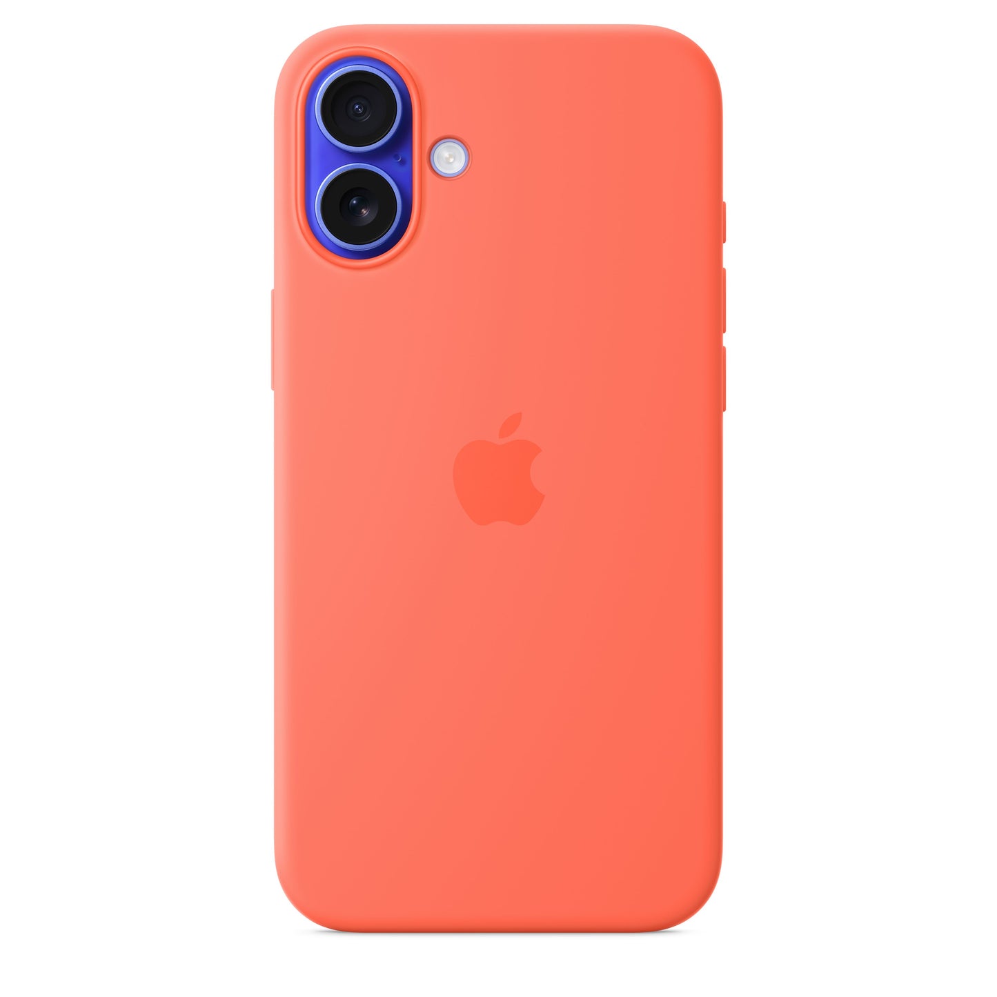 Husa de protectie Apple cu MagSafe pentru iPhone 16 Plus, Silicon, Tangerine (SEASONAL) - iSTYLE RO
