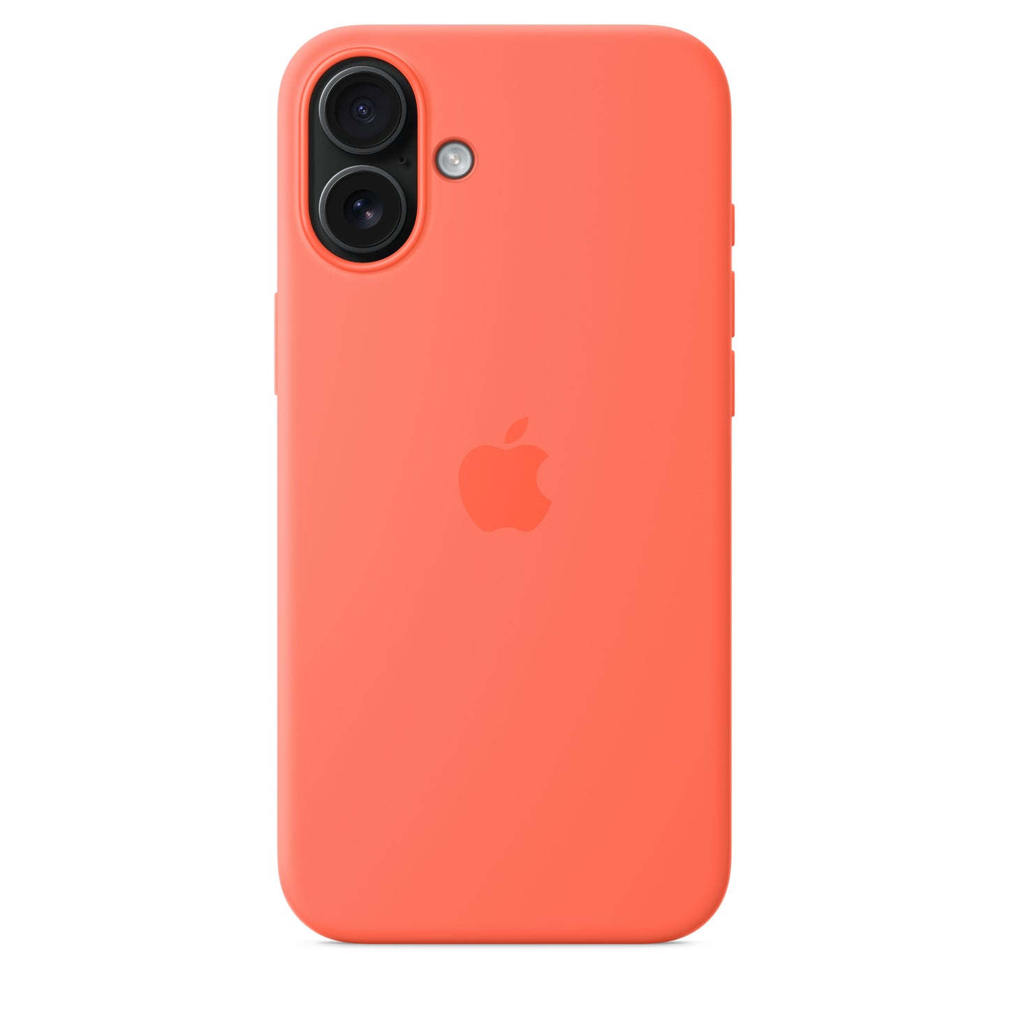 Husa de protectie Apple cu MagSafe pentru iPhone 16 Plus, Silicon, Tangerine (SEASONAL) - iSTYLE RO