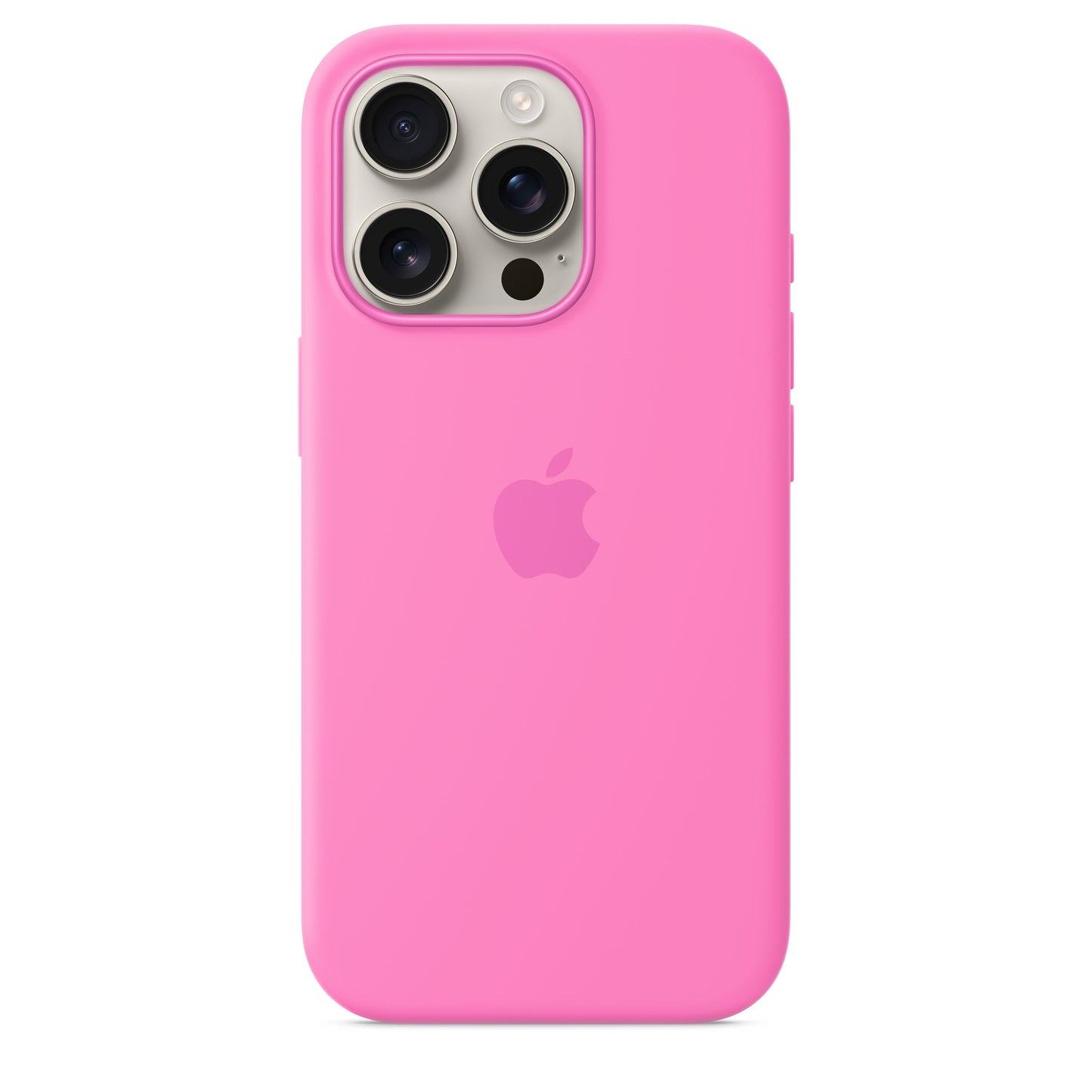 Husa de protectie Apple cu MagSafe pentru iPhone 16 Pro, Silicon, Peony (SEASONAL) - iSTYLE RO