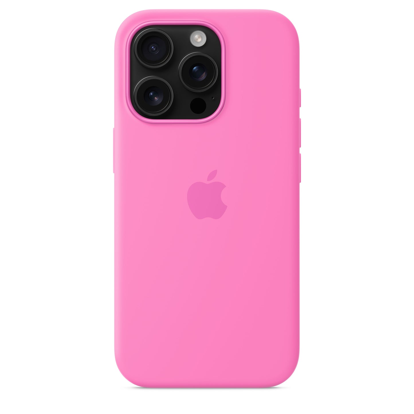 Husa de protectie Apple cu MagSafe pentru iPhone 16 Pro, Silicon, Peony (SEASONAL) - iSTYLE RO