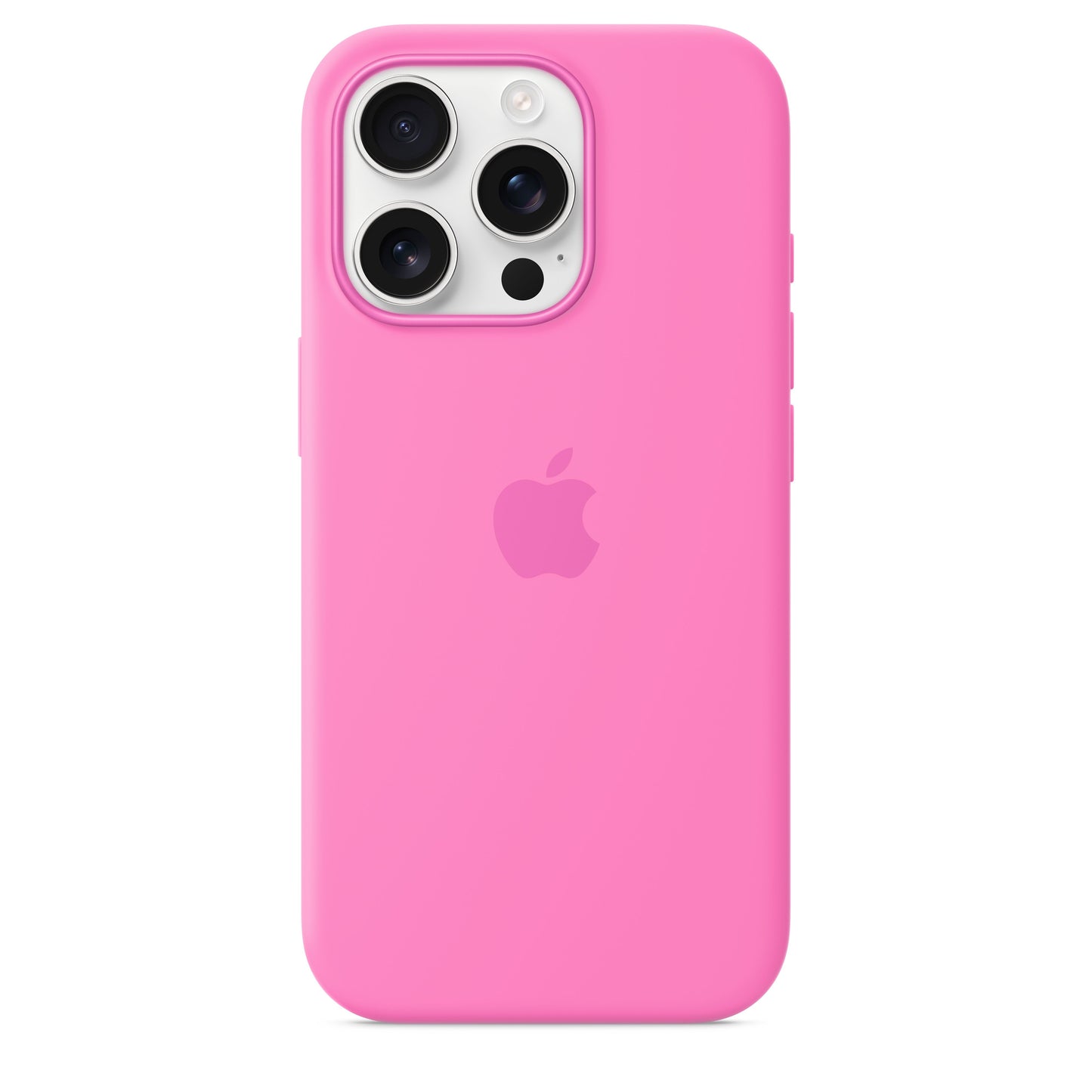 Husa de protectie Apple cu MagSafe pentru iPhone 16 Pro, Silicon, Peony (SEASONAL) - iSTYLE RO