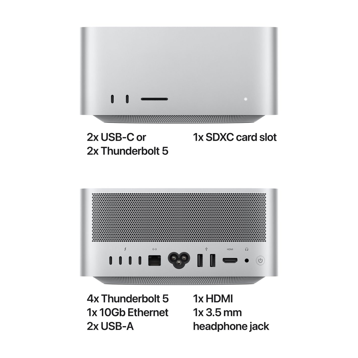 Mac Studio, procesor Apple M3 Ultra, 28 nuclee CPU and 60 nuclee GPU, 96GB, 1TB - iSTYLE RO