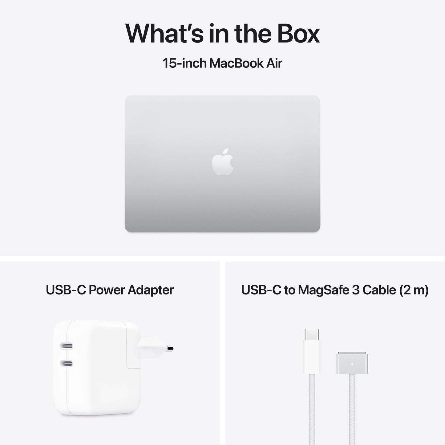 MacBook Air 15", procesor Apple M4, 10 nuclee CPU si 10 nuclee GPU, 16GB, 512GB, Silver, INT KB - iSTYLE RO