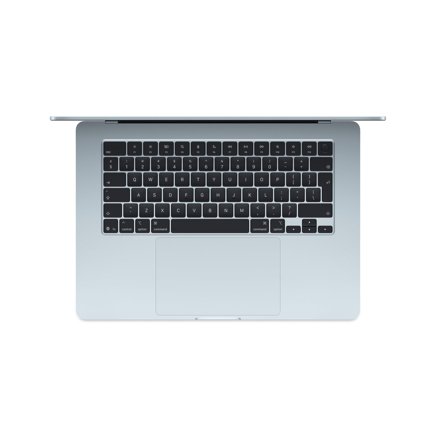 MacBook Air 15", procesor Apple M4, 10 nuclee CPU si 10 nuclee GPU, 16GB, 512GB, Sky Blue, INT KB - iSTYLE RO
