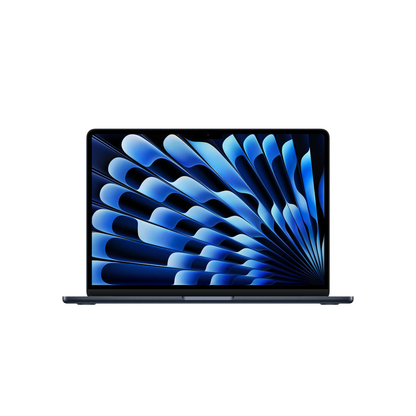 MacBook Air 13", procesor Apple M4, 10 nuclee CPU si 10 nuclee GPU, 24GB, 512GB, Midnight, INT KB - iSTYLE RO