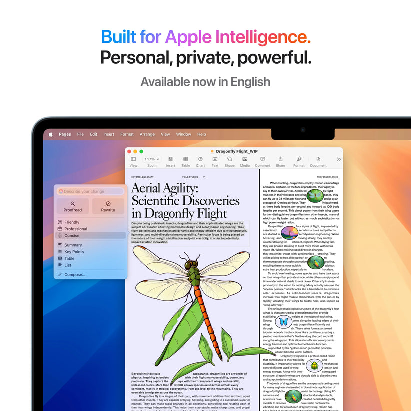 MacBook Air 13", procesor Apple M4, 10 nuclee CPU si 10 nuclee GPU, 24GB, 512GB, Midnight, INT KB - iSTYLE RO