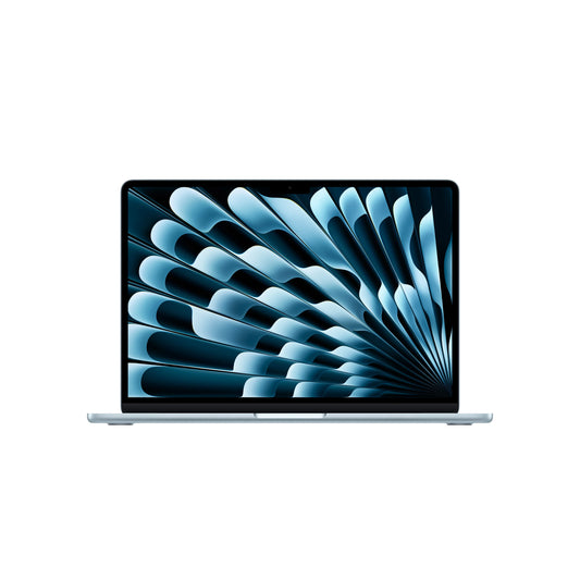 MacBook Air 13", procesor Apple M4, 10 nuclee CPU si 10 nuclee GPU, 16GB, 512GB, Sky Blue, INT KB - iSTYLE RO