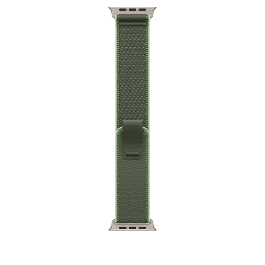 49mm-green-neon-trail-loop--m-l-natural-titanium-finish_MFT44ref