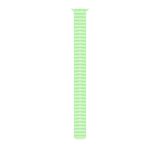 49mm-neon-green-ocean-band-extension-natural-titanium-finish_MGCG4