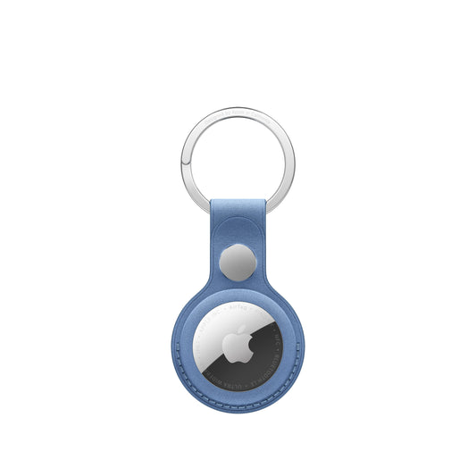 AirTag FineWoven Key Ring - Wildflower Blue - iSTYLE.ro