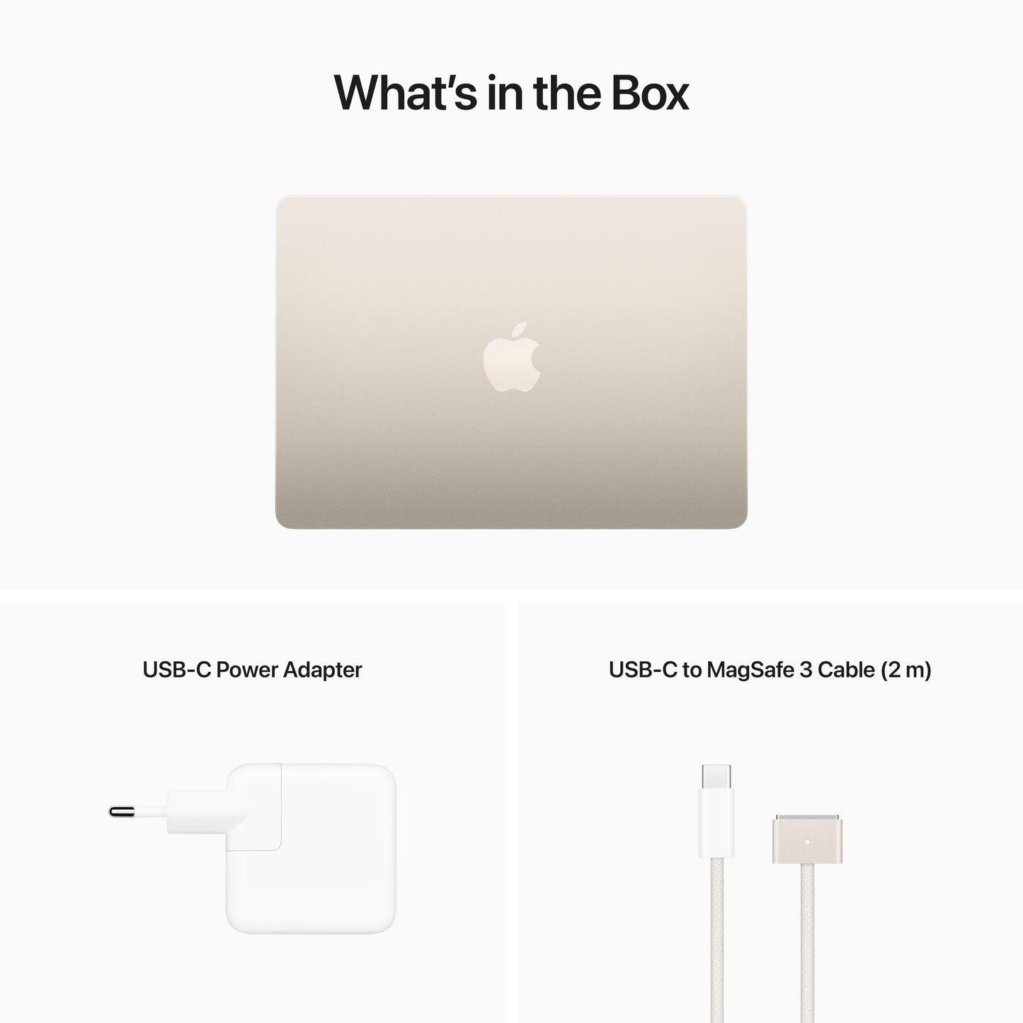 MacBook Air 13", procesor Apple M2, 8 nuclee CPU si 8 nuclee GPU, 16GB, 256GB, Starlight, INT KB - iSTYLE RO