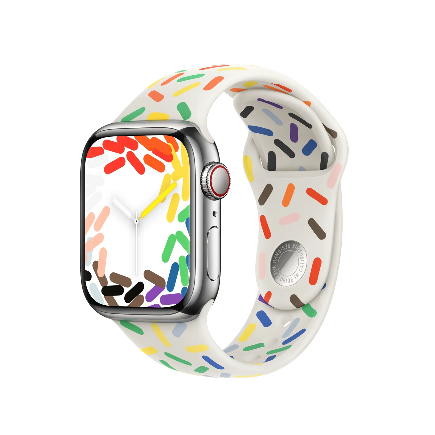 Curea Apple pentru Apple Watch 41mm Pride Edition Sport‚àö√§Band - S/M - iSTYLE RO
