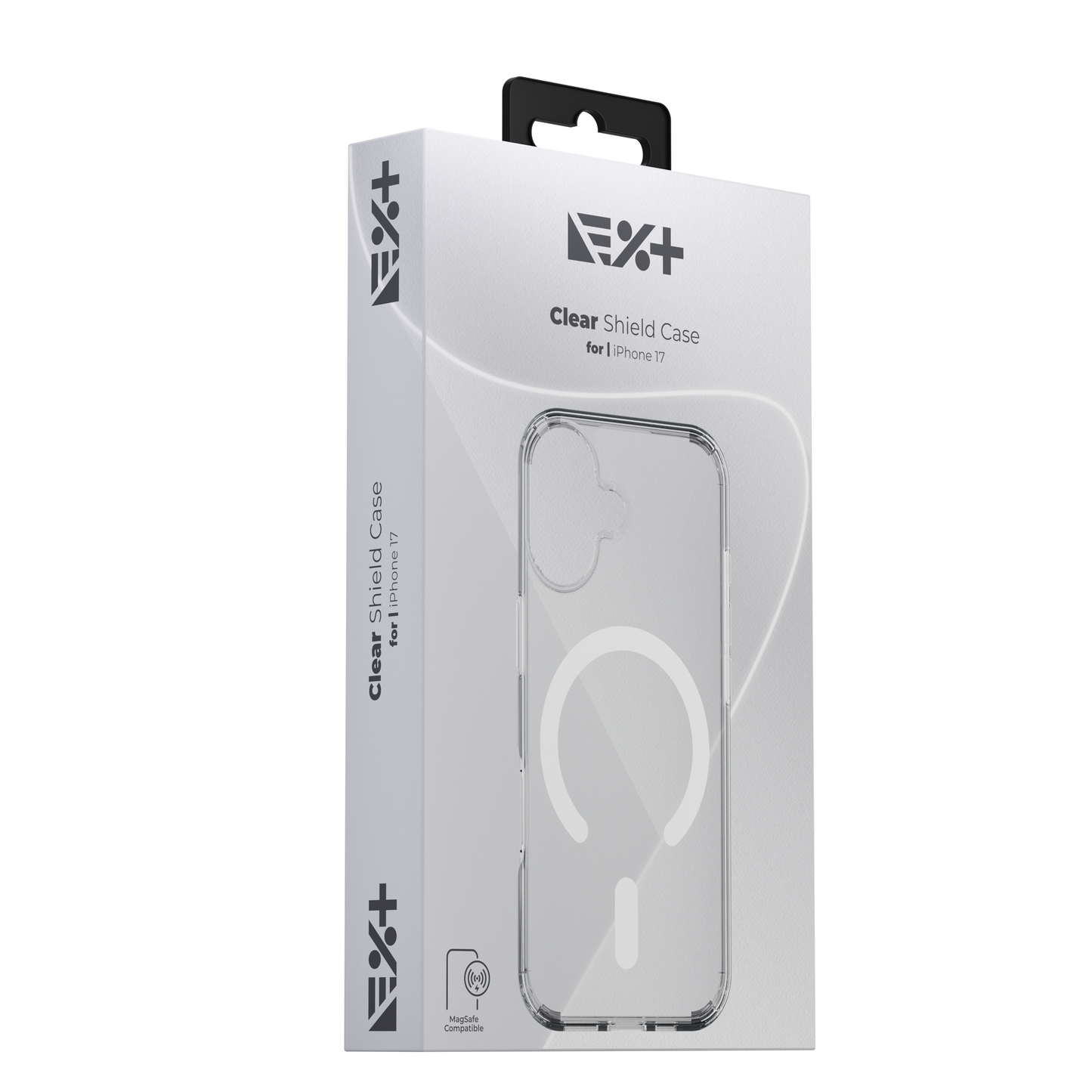 Husa de protectie NOA cu MagSafe pentru iPhone 17, Transparent