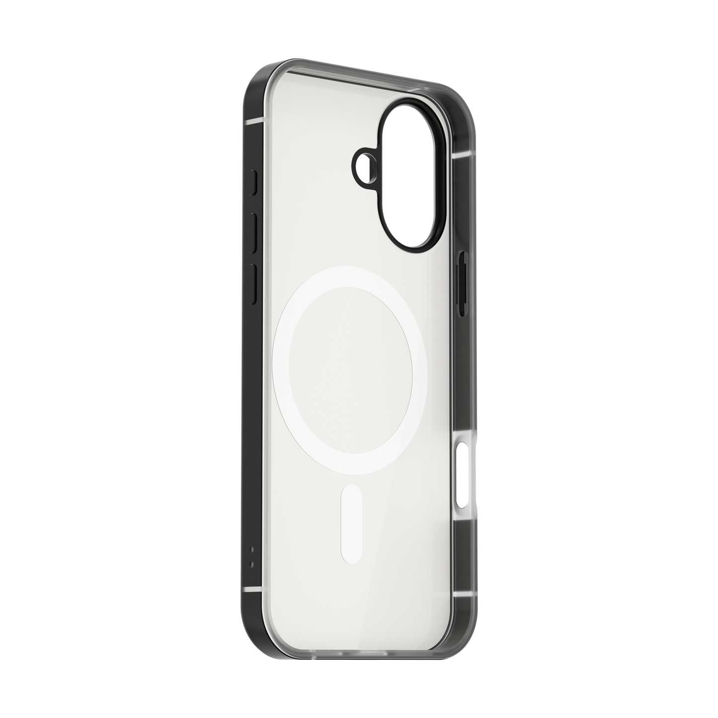 Husa de protectie NOA Hibrid pentru iPhone 17, MagSafe, Negru