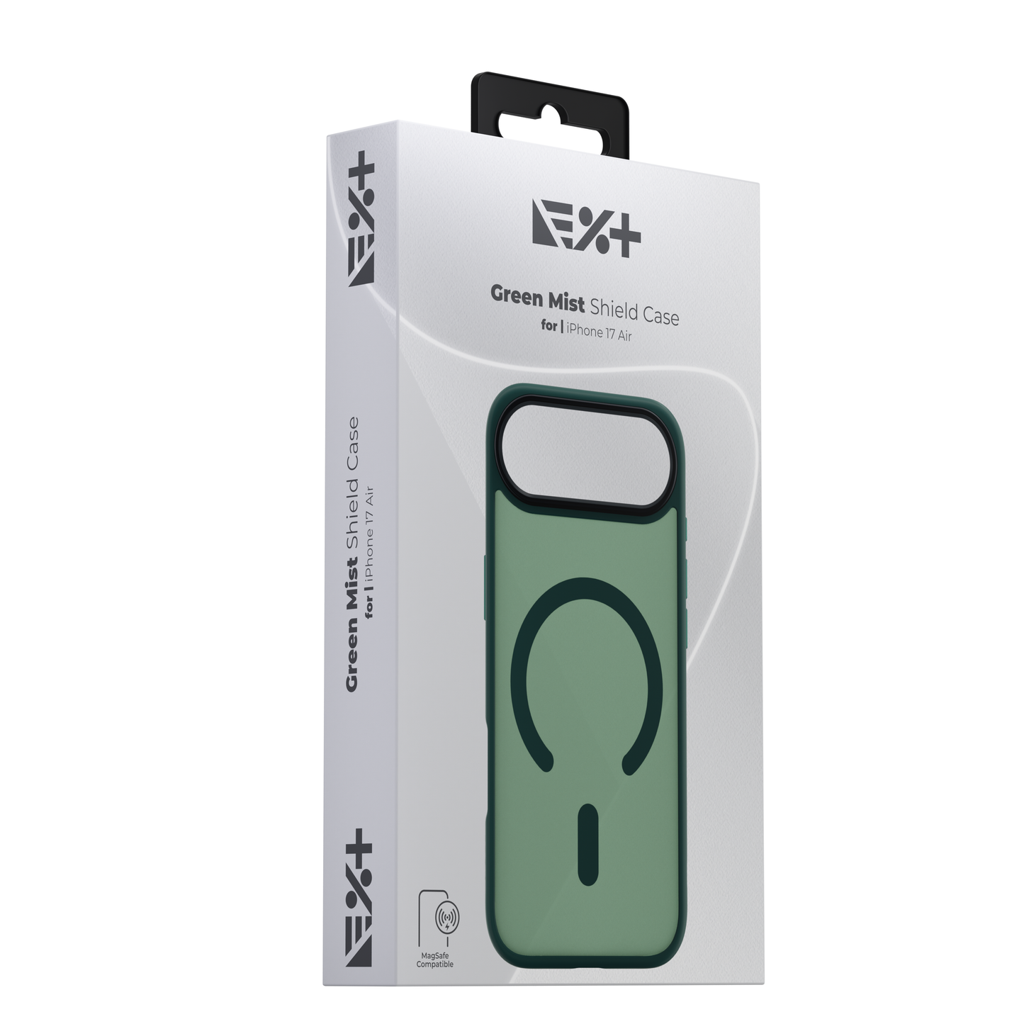 Husa de protectie NOA Mist Shield cu MagSafe pentru iPhone Air, Verde