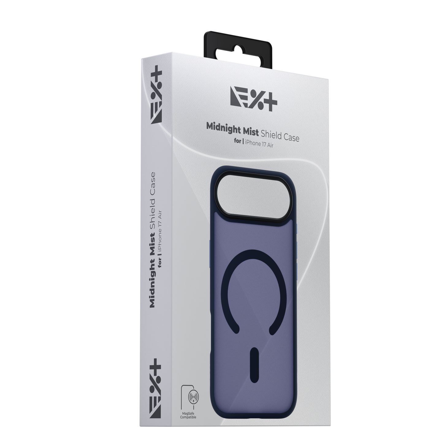 Husa de protectie NOA Mist Shield cu MagSafe pentru iPhone Air, Albastru