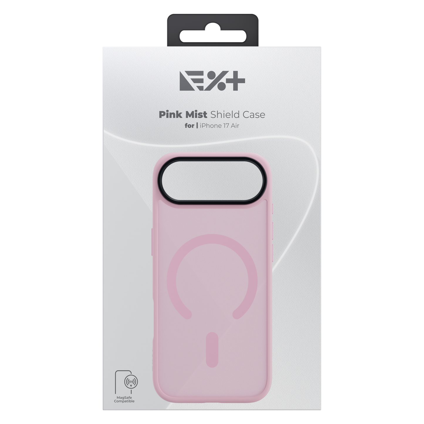 Husa de protectie NOA Mist Shield cu MagSafe pentru iPhone Air, Roz