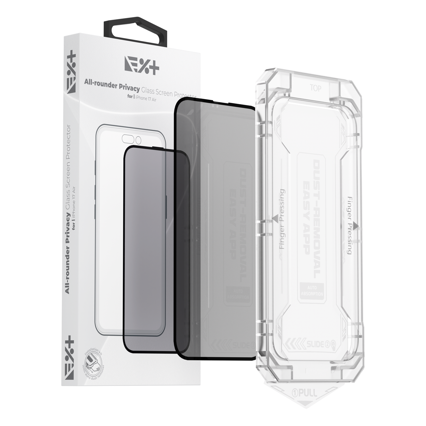 Folie de protectie din sticla privacy NOA pentru iPhone Air