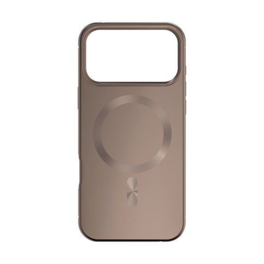 Husa de protectie NOA Hibrid pentru iPhone 17 Pro, MagSafe, Roz Cupru