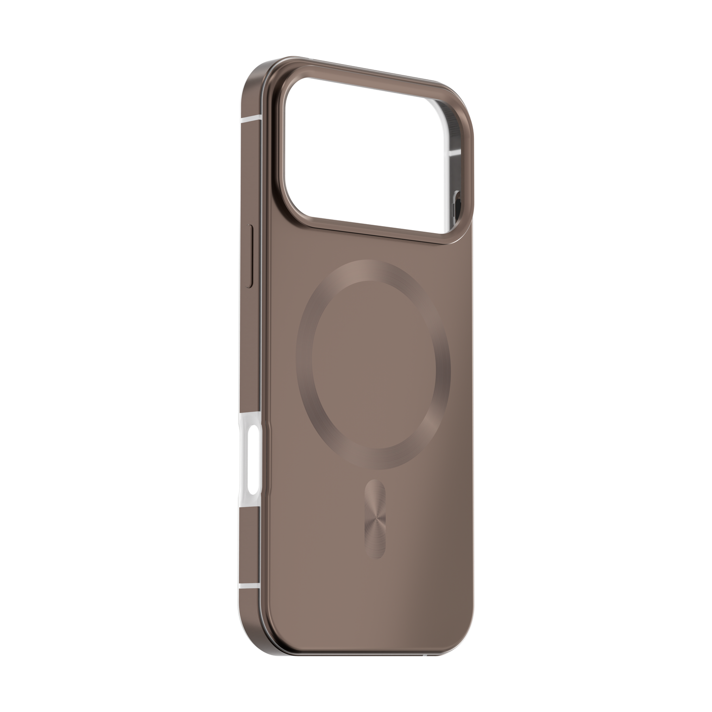Husa de protectie NOA Hibrid pentru iPhone 17 Pro, MagSafe, Roz Cupru