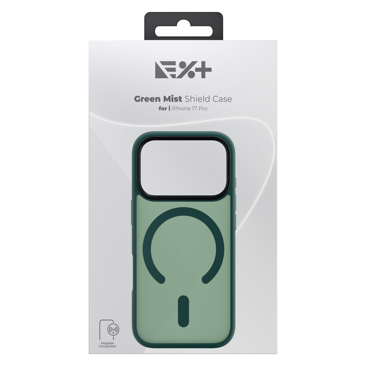 Husa de protectie NOA Mist Shield cu MagSafe pentru iPhone 17 Pro, Gri