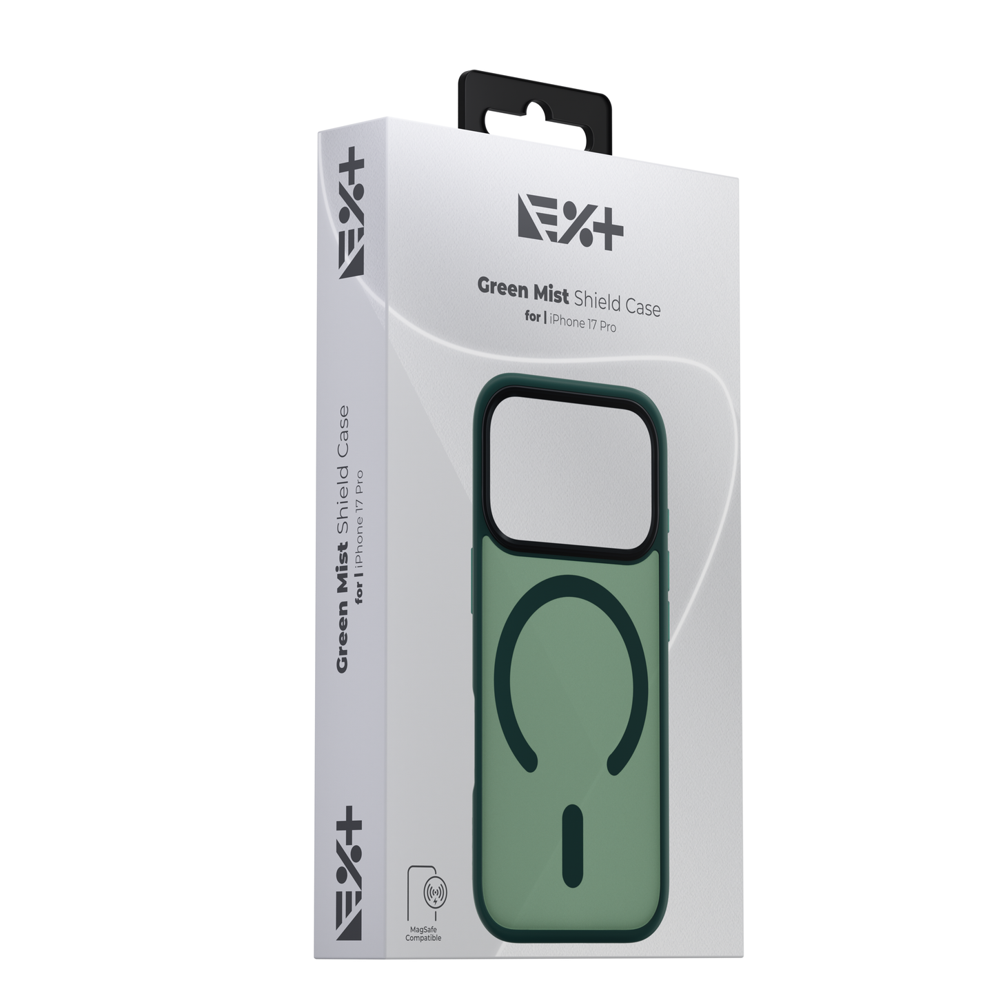 Husa de protectie NOA Mist Shield cu MagSafe pentru iPhone 17 Pro, Gri