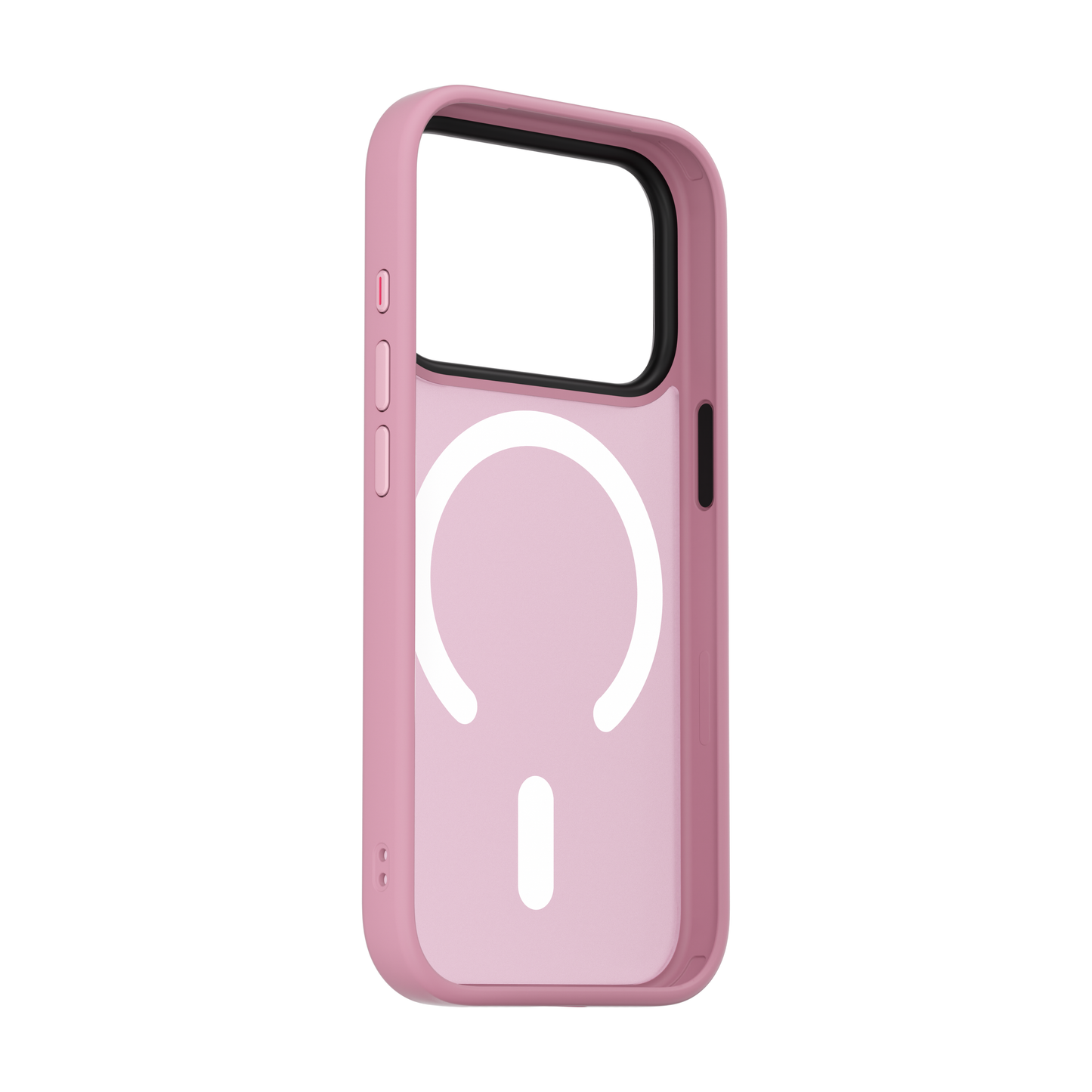 Husa de protectie NOA Mist Shield cu MagSafe pentru iPhone 17 Pro, Roz