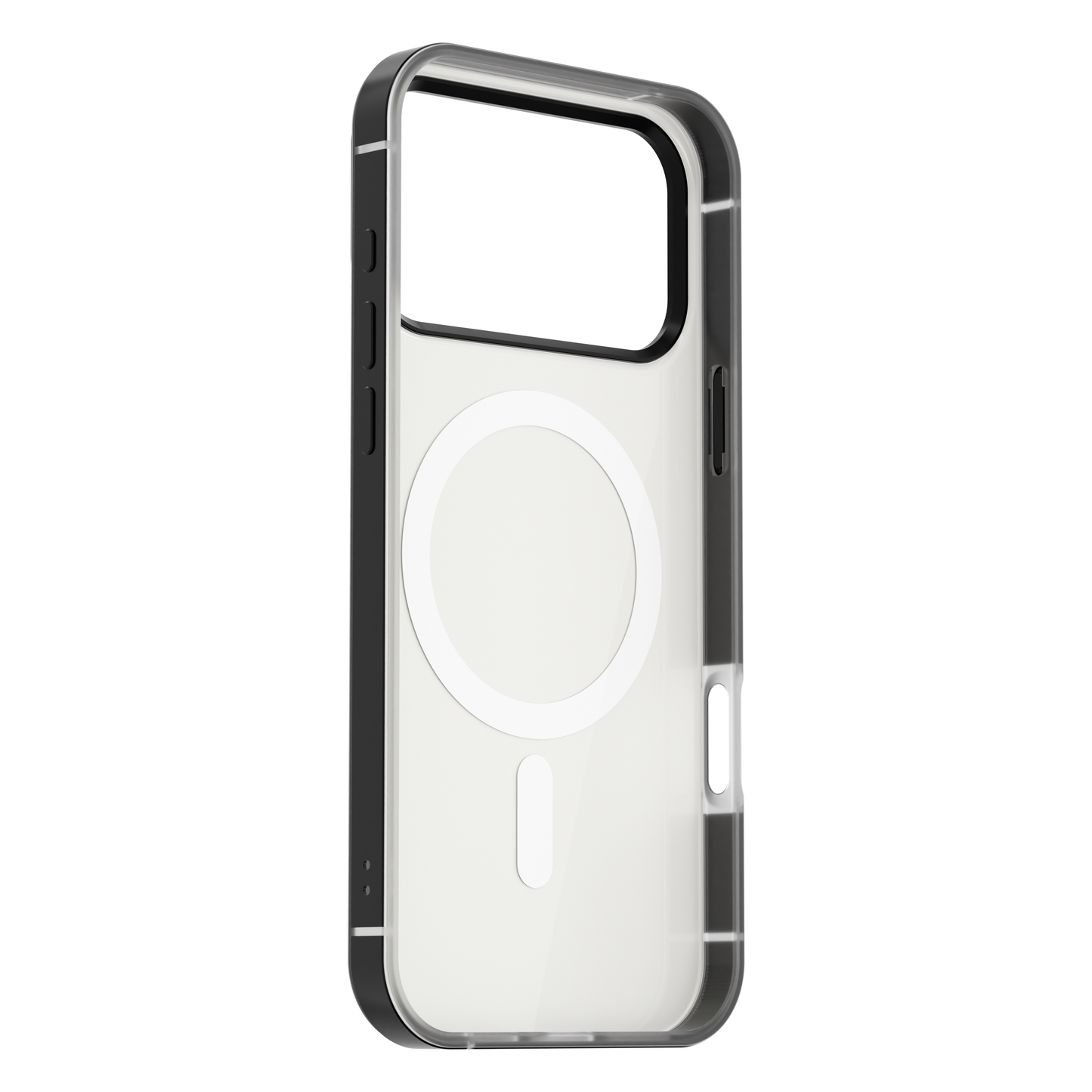 Husa de protectie NOA Hibrid pentru iPhone 17 Pro Max, MagSafe, Negru