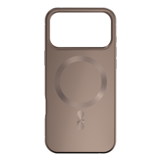 Husa de protectie NOA Hibrid pentru iPhone 17 Pro Max, MagSafe, Roz Cupru