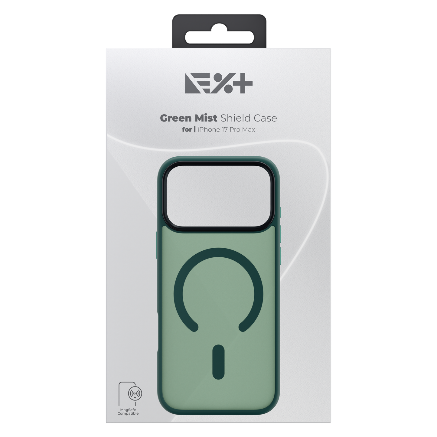 Husa de protectie NOA Mist Shield cu MagSafe pentru iPhone 17 Pro Max, Gri